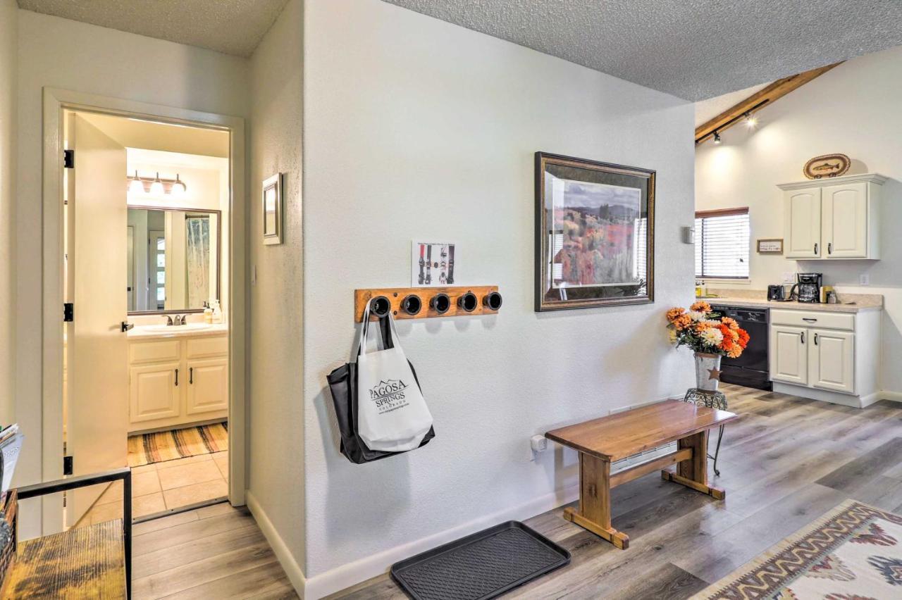 Cozy Pagosa Springs Townhome Fire Pit And Patio! Exterior foto